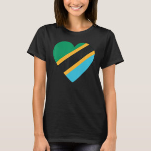 National Flag of Tanzania souvenir  for men women  T-Shirt