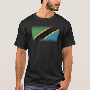 National Flag of Tanzania souvenir for men women T-Shirt