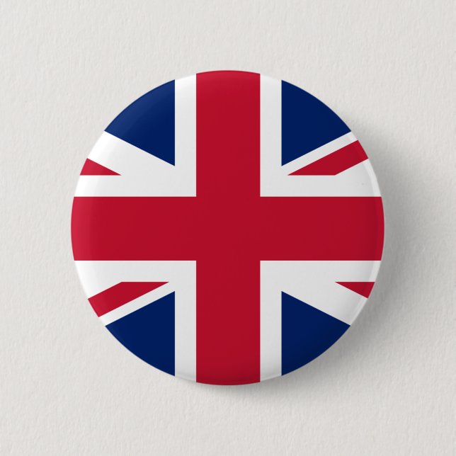 National flag of the United Kingdom Button (Front)