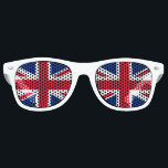 National Flag of the United Kingdom UK, Union Jack Retro Sunglasses<br><div class="desc">National Flag of the United Kingdom,  UK,  Union Jack,  Union Flag

United Kingdom,  UK,  flag,  Britain,  red,  cross,  white,  union,  jack,  British,  country,  national,  official,  symbol,  sovereign,  celebration,  freedom,  independence,  independent,  liberty,  holiday,  icon,  banner,  vector,  accurate,  dimensions,  proportions,  colours, </div>