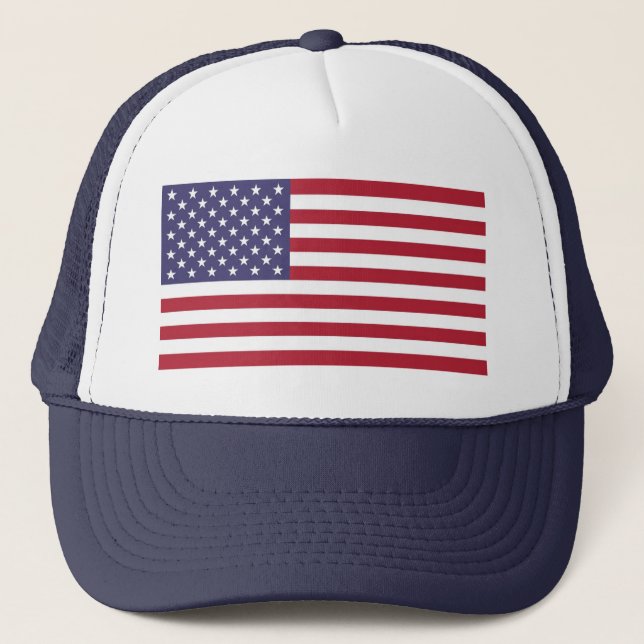 National flag of the USA - Authentic Scale "G-spec Trucker Hat (Front)