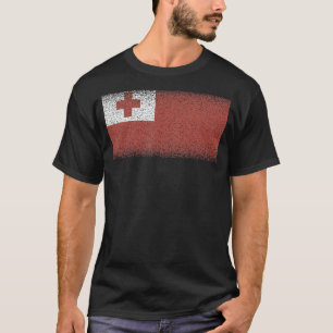 National Flag of Tonga souvenir for men women 1 T-Shirt