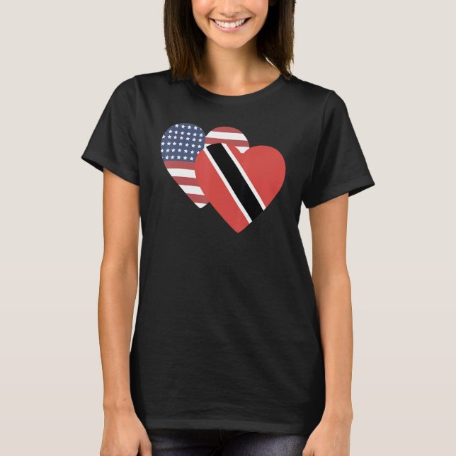 National Flag of Trinidad souvenir   for men women T-Shirt (Front)