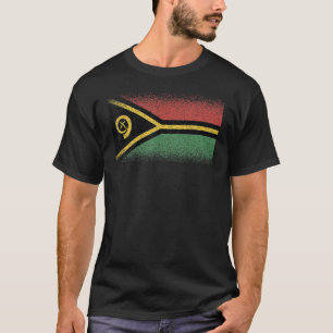 National Flag of Vanuatu souvenir for men women T-Shirt