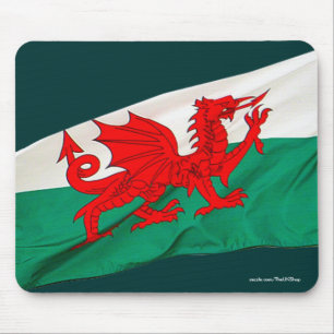 National Flag of Wales, The Red Dragon Patriotic Mouse Pad