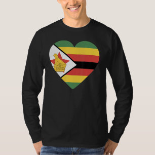 National Flag of Zimbabwe souvenir  for men women  T-Shirt