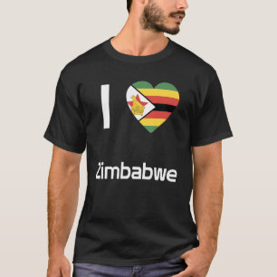 National Flag of Zimbabwe souvenir  for men women  T-Shirt