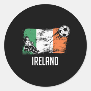 National Flags And Roots Proud Heritage Gifts Irel Classic Round Sticker