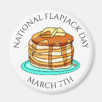 National Flapjack Day March 7th