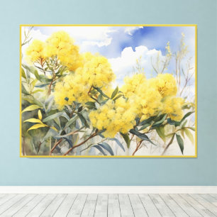 National Flower Australia Golden Wattle Canvas Print