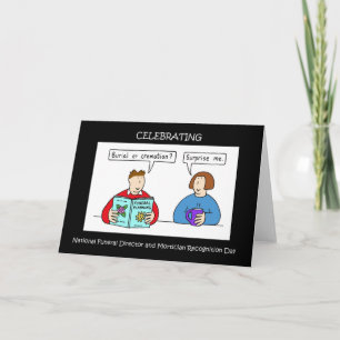 National Funeral Director Day, March 11th Card
