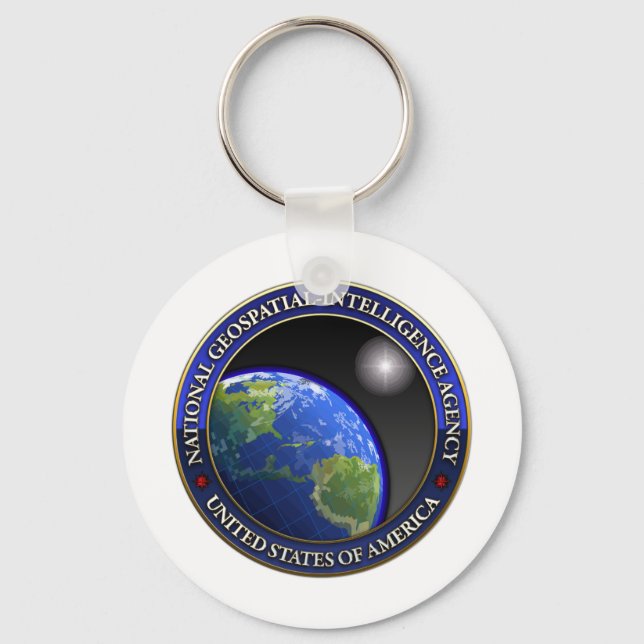 National Geospatial-Intelligence Agency (NGA) Key Ring (Front)