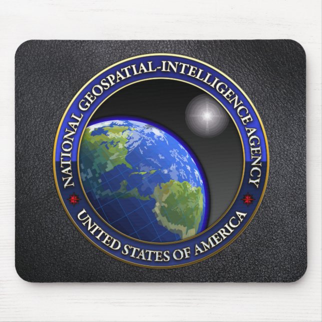 National Geospatial-Intelligence Agency (NGA) Mouse Pad (Front)