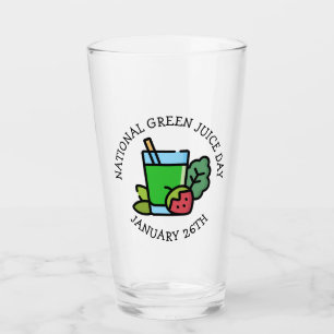 National Green Juice Day - January 26th Glass