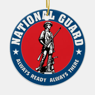 National Guard Ceramic Tree Decoration