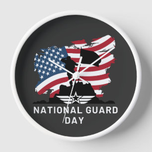 National Guard Day Clock