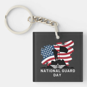 National Guard Day Key Ring