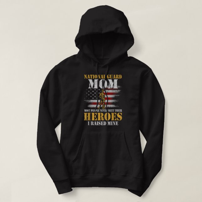 National Guard Mum Shirt Army Heroes T shirt Veter (Design Front)