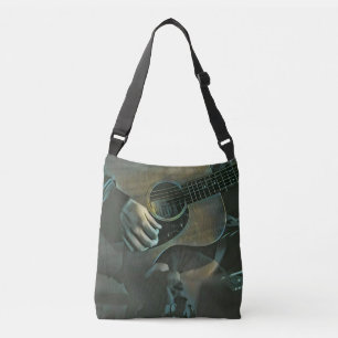 national guitar day gift crossbody bag