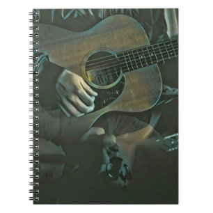 national guitar day gift notebook