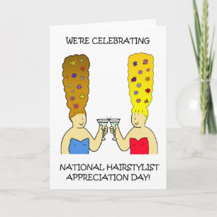 National Hairstylist Appreciation Day - April Card