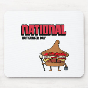 National Hamburger Day Mouse Pad