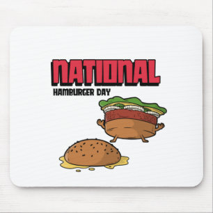 National Hamburger Day Mouse Pad