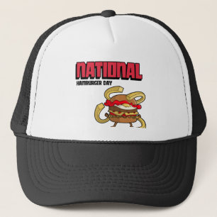 National Hamburger Day Trucker Hat