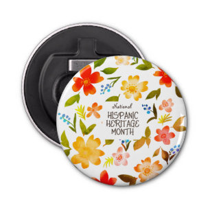 National HISPANIC HERITAGE MONTH Bottle Opener