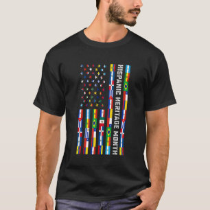 National Hispanic Heritage Month Celebration Latin T-Shirt