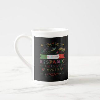 NATIONAL HISPANIC HERITAGE MONTH DESIGN BONE CHINA MUG