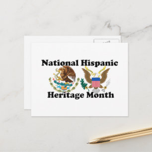 National Hispanic Heritage Month - Eagles Postcard