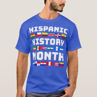 National Hispanic Heritage Month Latina Latino Cou T-Shirt