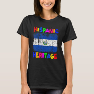 National Hispanic Heritage Month Latino El Salvado T-Shirt