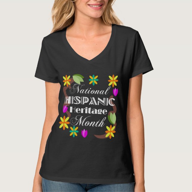 National Hispanic Heritage Month T-Shirt (Front)