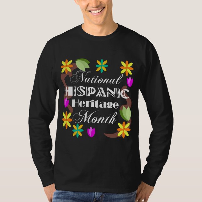 National Hispanic Heritage Month T-Shirt (Front)
