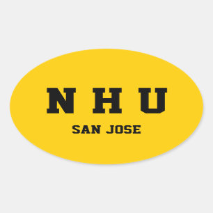 National Hispanic University Euro Sticker
