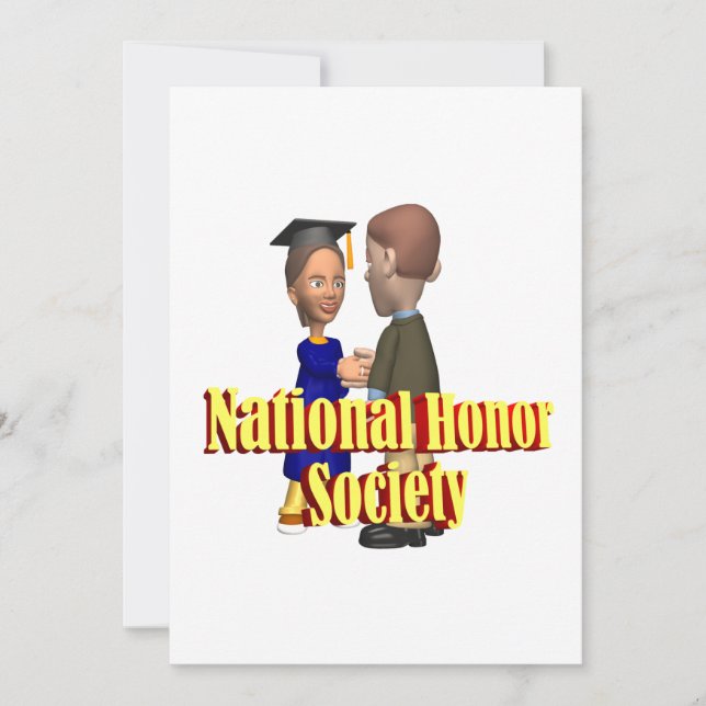 National Honour Society Invitation (Front)