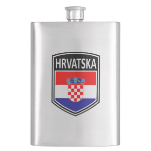 National - Hrvatska Hip Flask