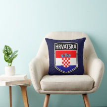 National - Hrvatska Throw Pillow