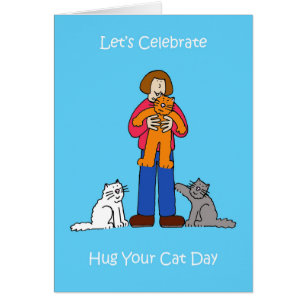 National Hug your cat day June 4th