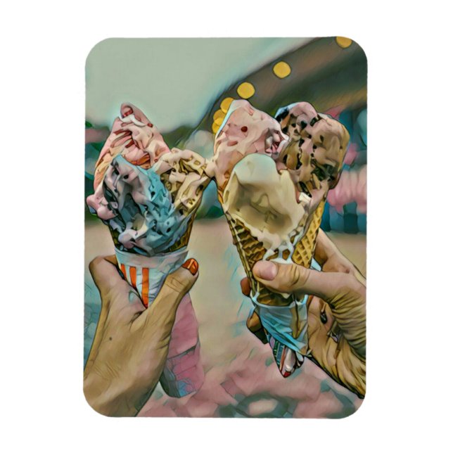 National Ice Cream Day Gift Magnet (Vertical)