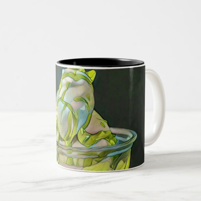 National Ice Cream Day Gift Two-Tone Coffee Mug (Front Right)