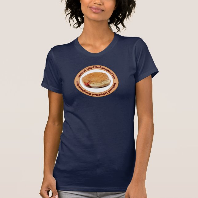 National Jelly-Filled Doughnut Day T-Shirt (Front)