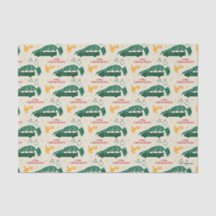 National Lampoon Christmas Tree on Car Pattern Tissue Paper