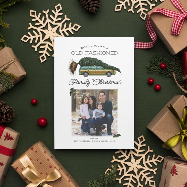 National Lampoon's Christmas Family Photo  Invitation (Creator Uploaded)