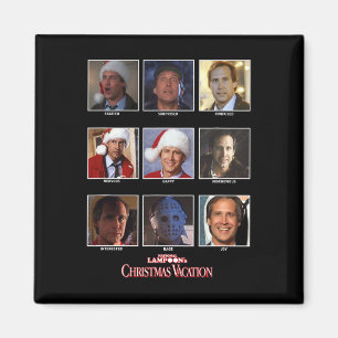 National Lampoon's Christmas Vacation Clark Panels Magnet