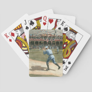 National League Baseball Game 1886 Playing Cards