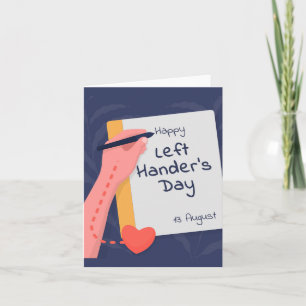 National Left Handers Day Card