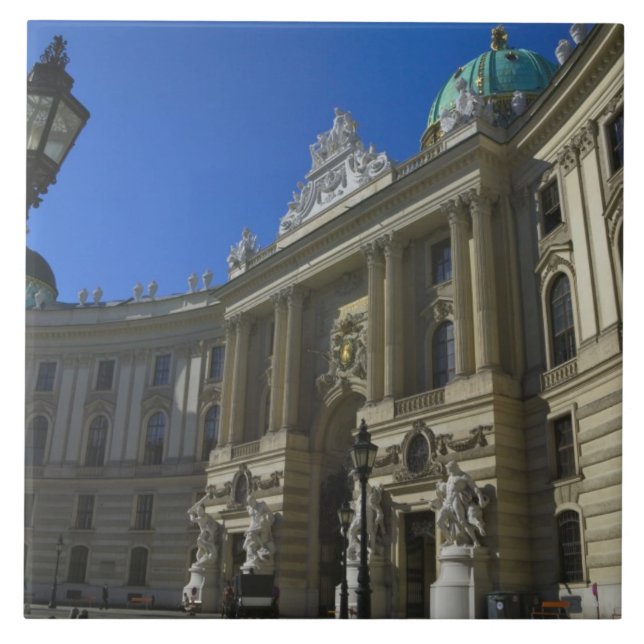 National Library, Hofburg (Imperial Palace) Tile (Front)